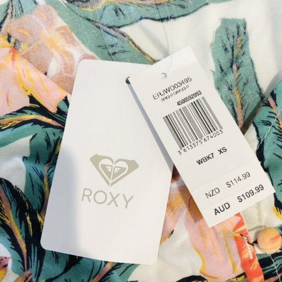 ROXY Womens BNWT Bright Daylight Maxi Dress Size Extra Small - Picture 10 of 10